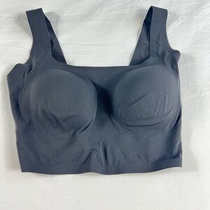 SKIMS black Seamless Padded Bra